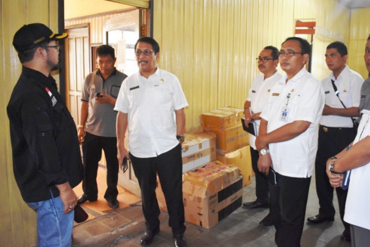 Pj Bupati Kapuas kunjungi KPU dan Panwaslih tinjau kesiapan Pilkada