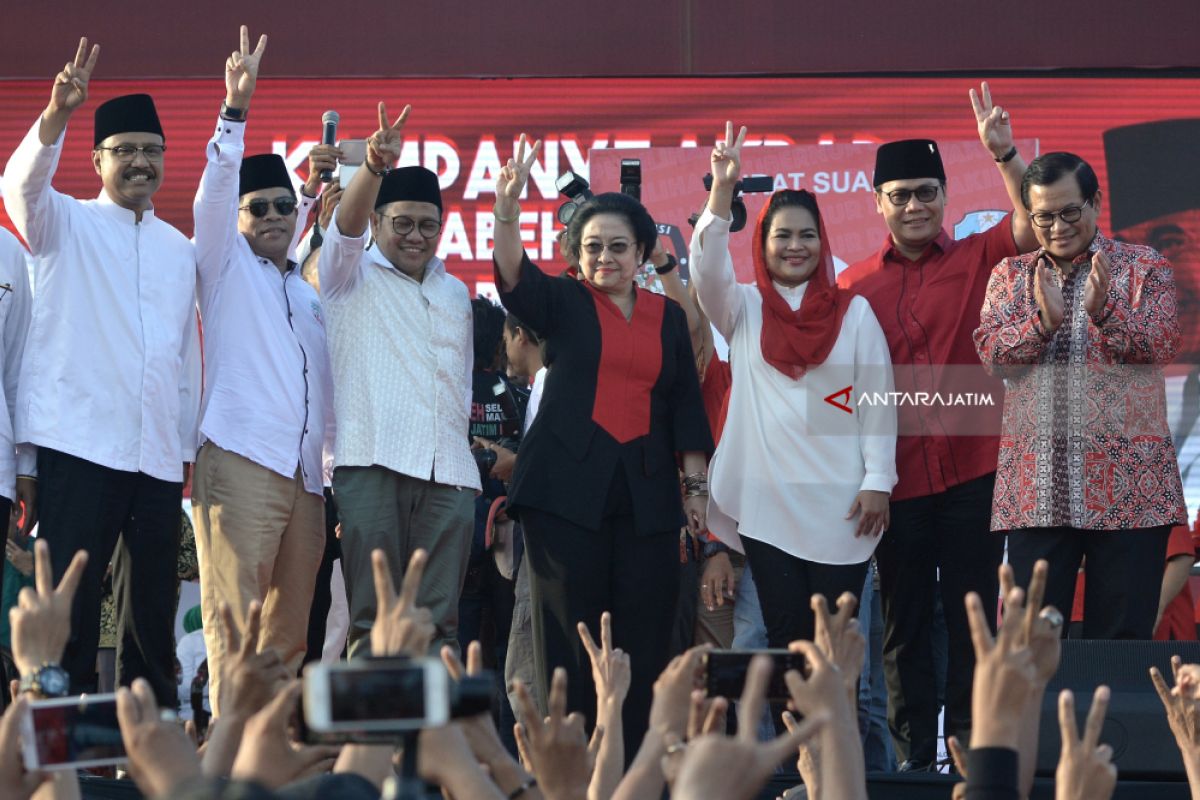 Megawati Jadi Jurkam Gus Ipul-Puti di Madiun