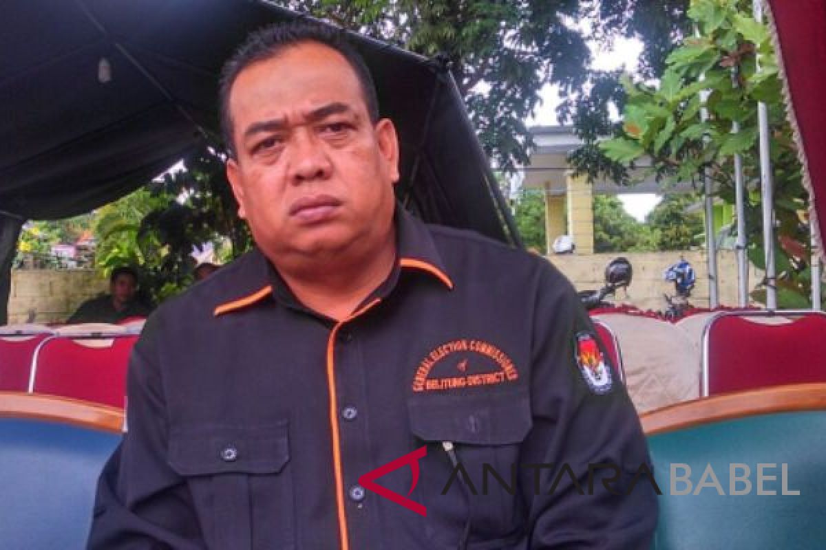 KPU Belitung targetkan partisipasi pemilih 80 persen