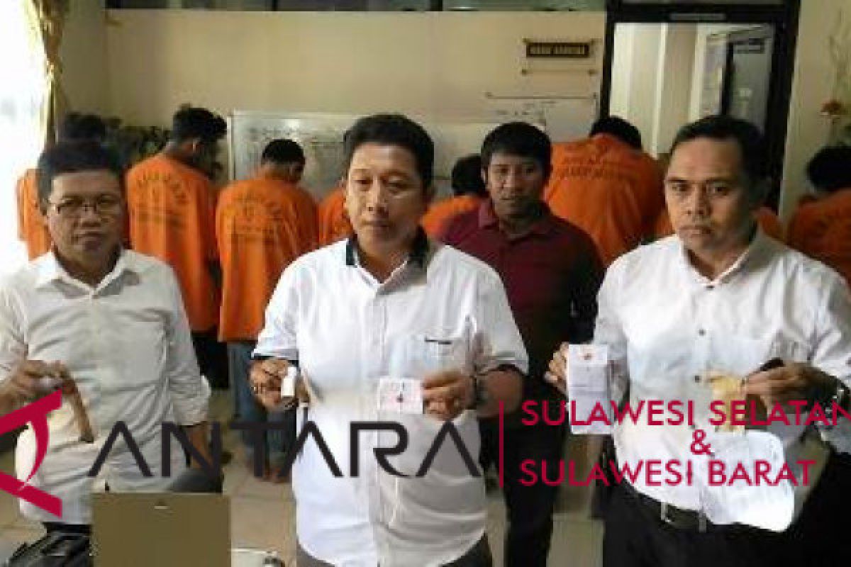 Polrestabes Makassar amankan delapan pengedar narkoba