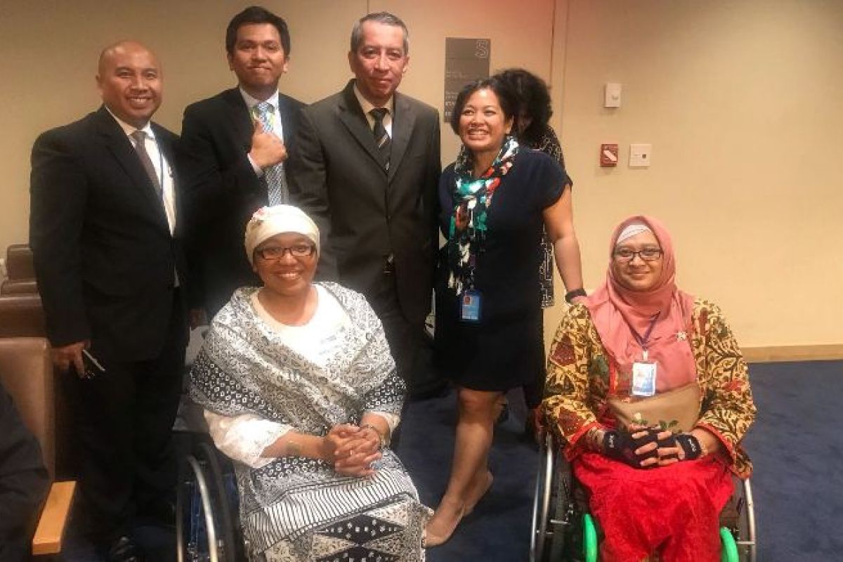 Seorang WNI terpilih menjadi anggota Komite Penyandang Disabilitas PBB