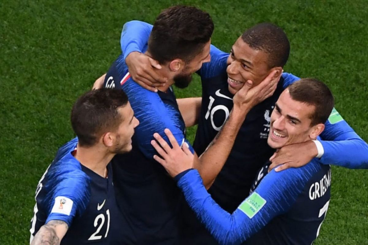 Kylian Mbappe pemain termuda cetak gol final Piala Dunia setelah Pele