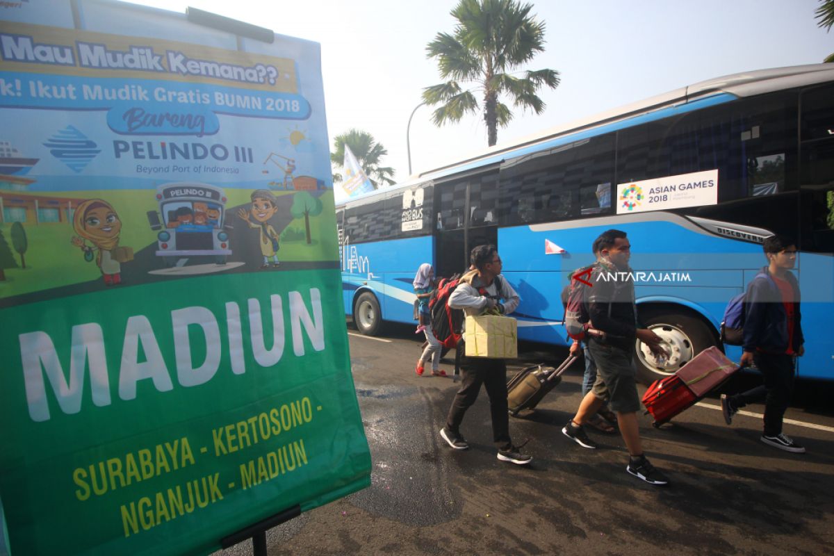 35 bus mudik gratis disiapkan Pemkab Sidoarjo