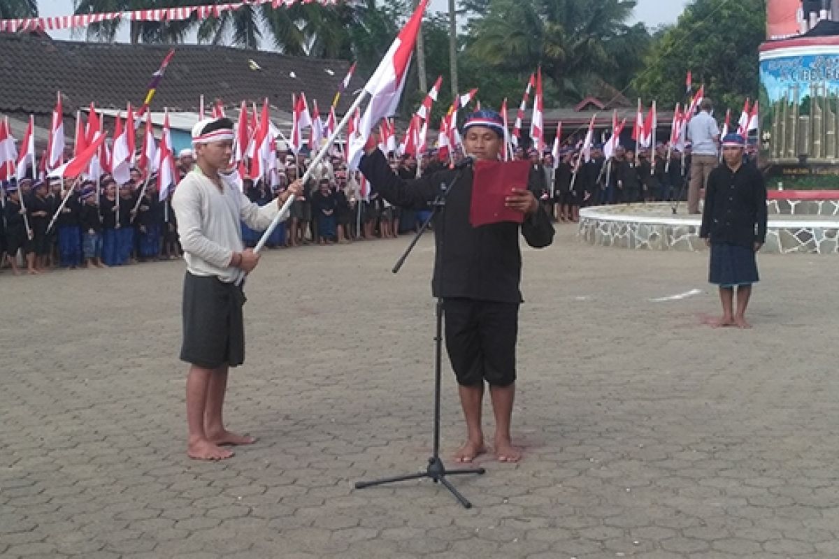 Warga Badui Terapkan Nilai Pancasila