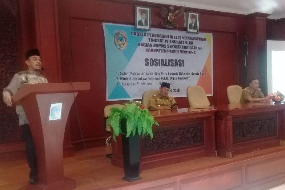 Parigi Moutong tingkatkan pelayanan publik melalui penerapan e-Government