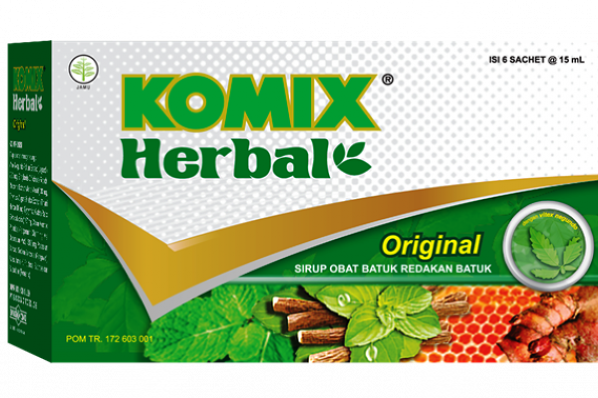 KOMIX HERBAL SACHET: OBAT BATUK HERBAL BARU DARI PT. BINTANG TOEDJOE