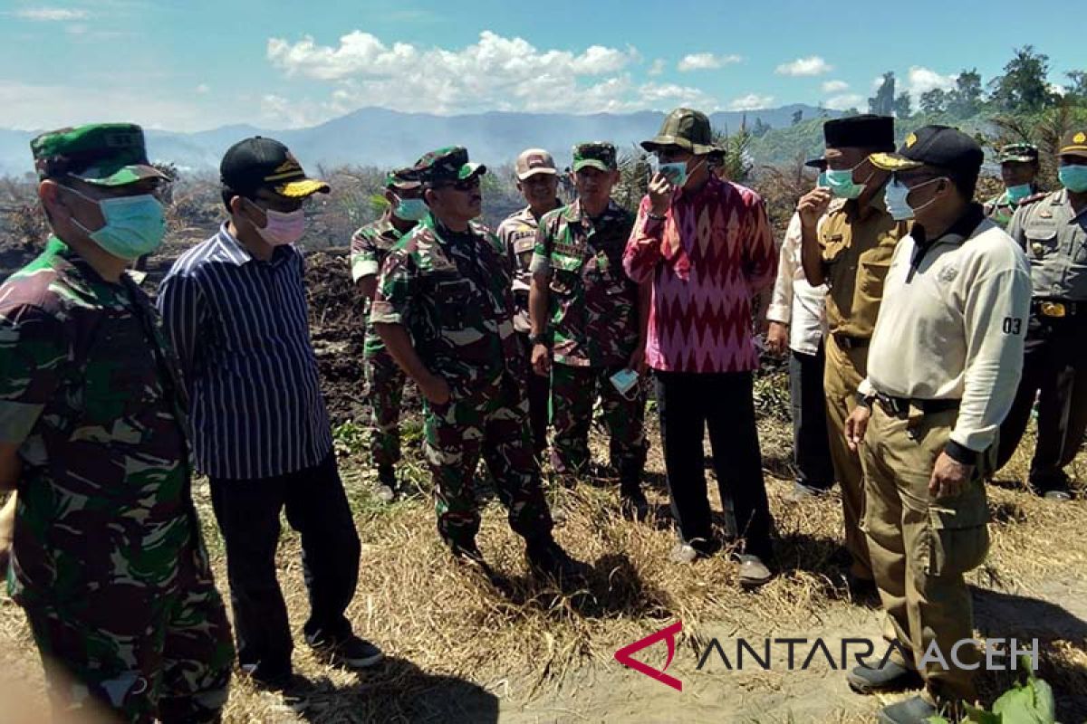 Petugas tak bisa jangkau Karhutla di Aceh