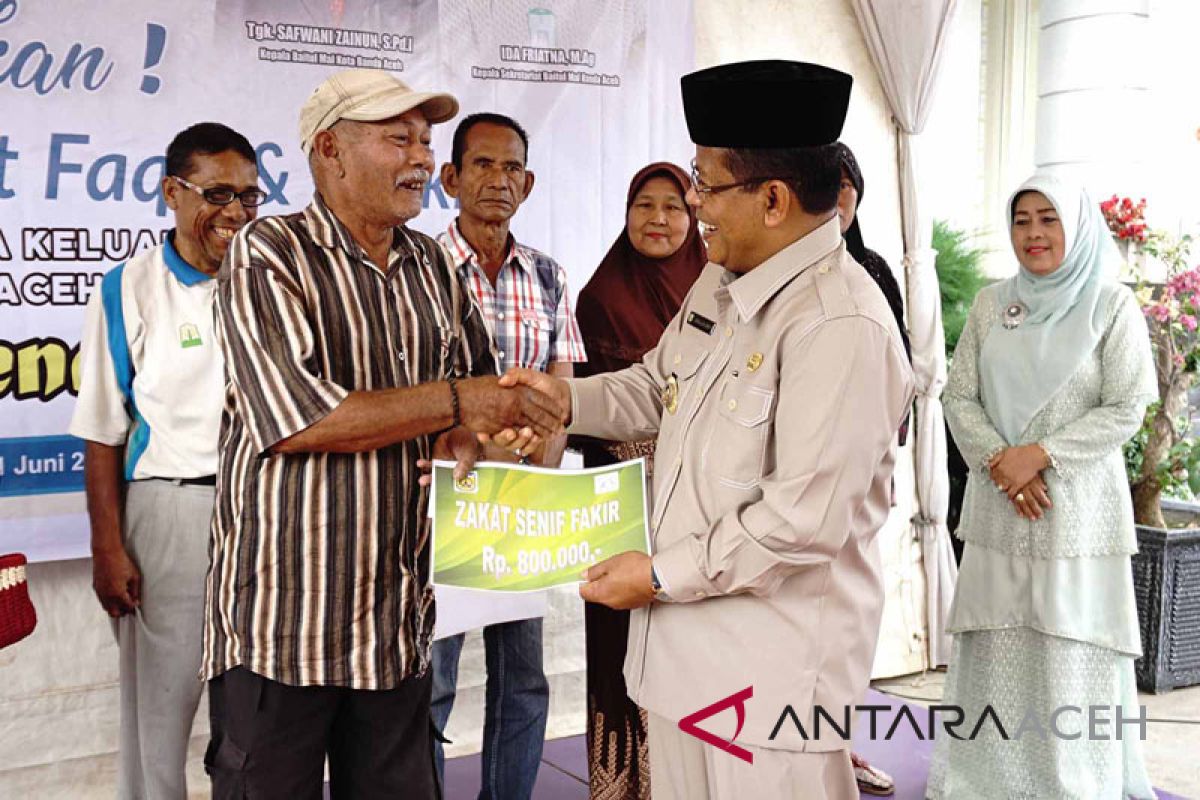 Puluhan mualaf terima paket Ramadhan