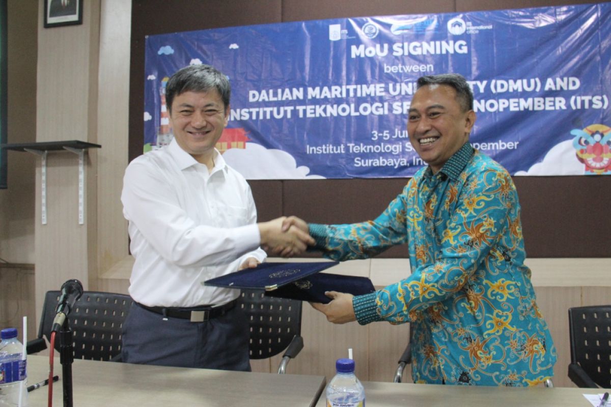 ITS-DMU Tiongkok Kerja Sama Tingkatkan Riset Teknologi Maritim