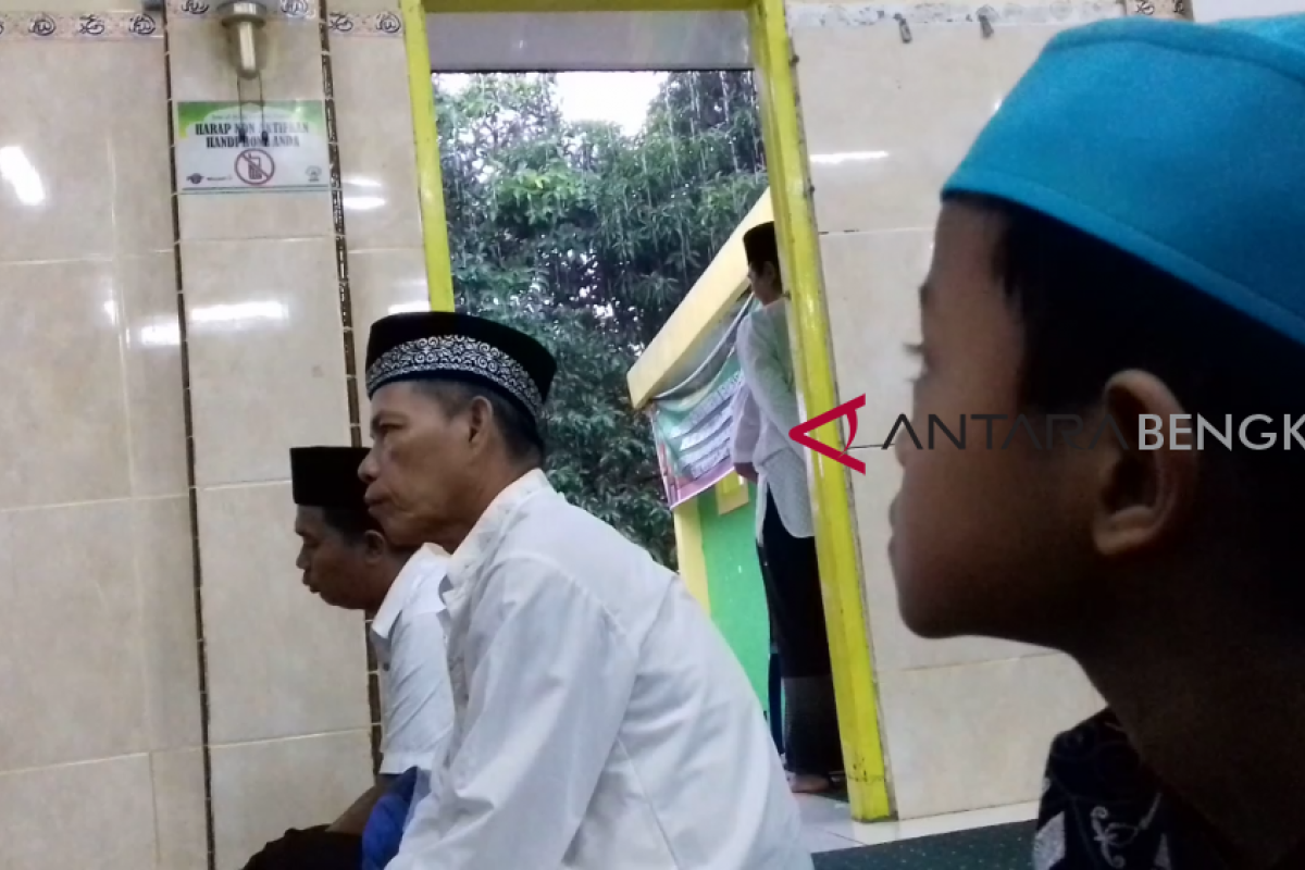 Kota Bengkulu hujan saat shalat Idul Fitri