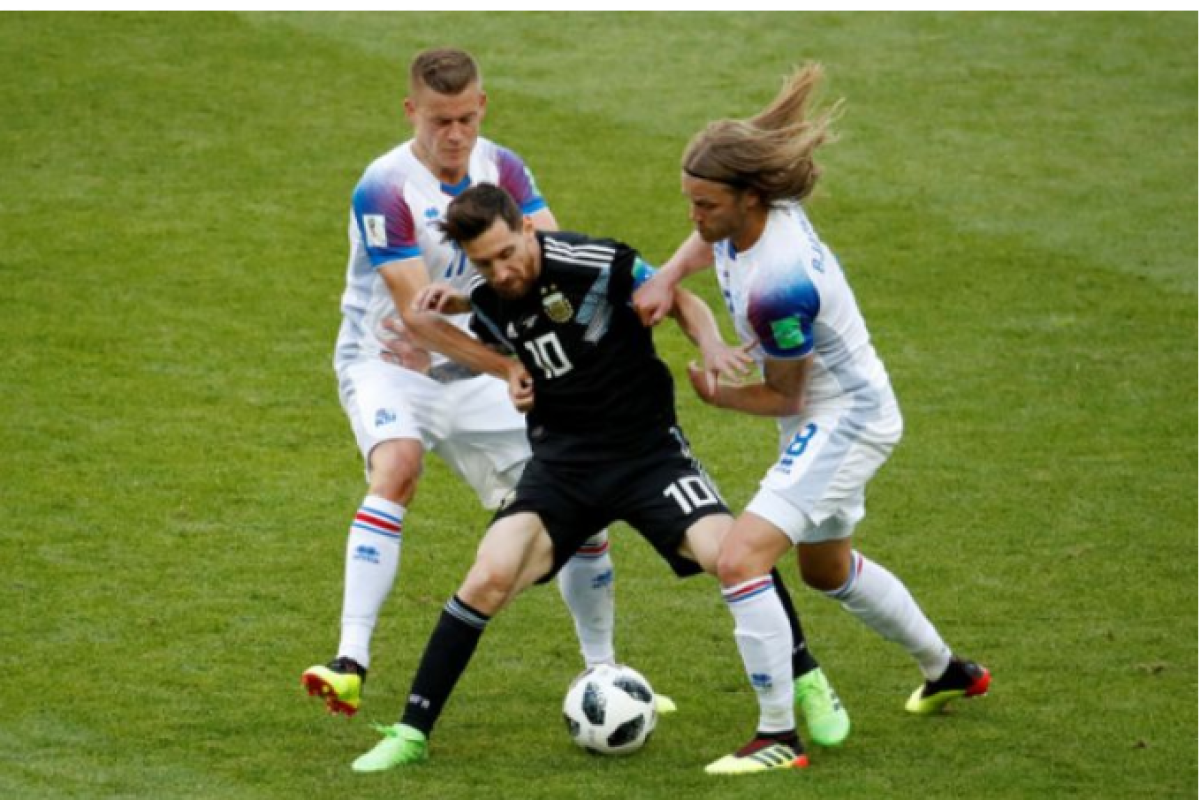 Imbangi Argentina, Islandia seperti pemenang