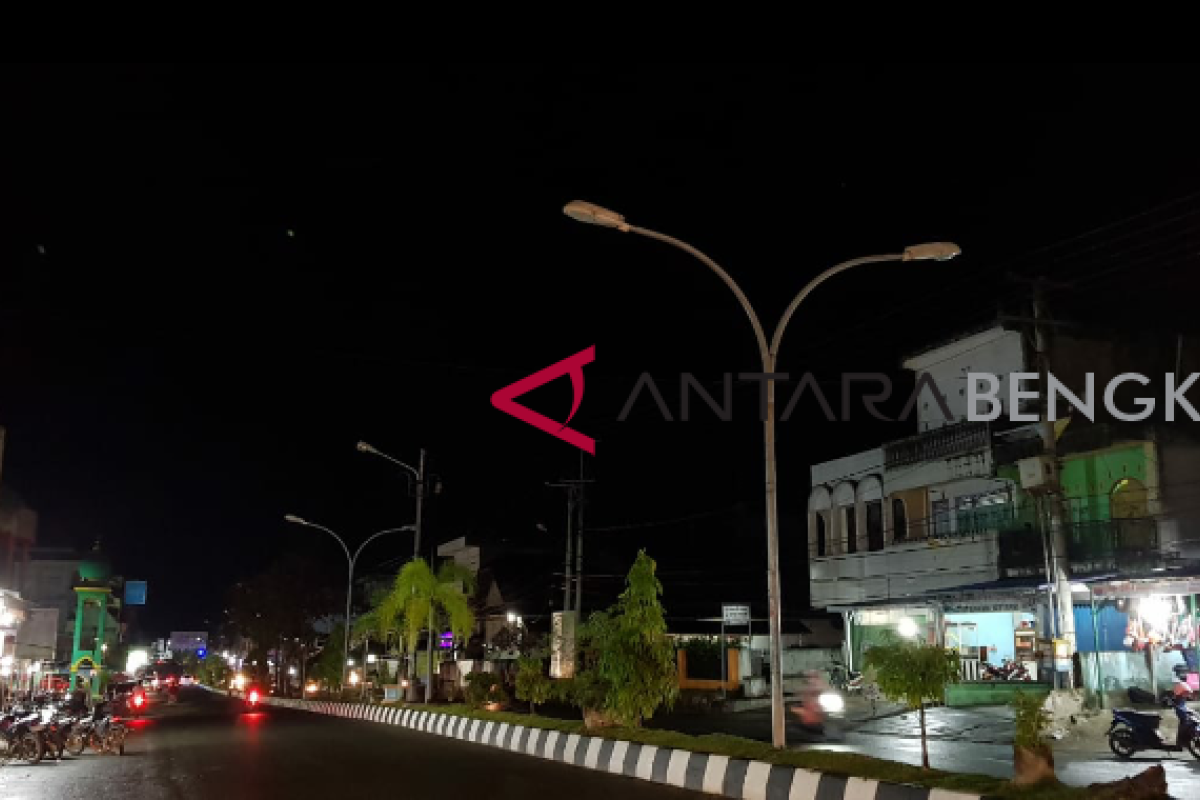 Anggaran pemasangan lampu jalan Rejang Lebong minim