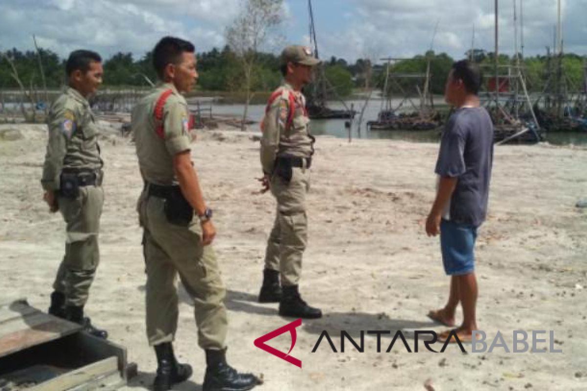 Penambang pasir-timah rambah Bumi Perkemahan Bangka