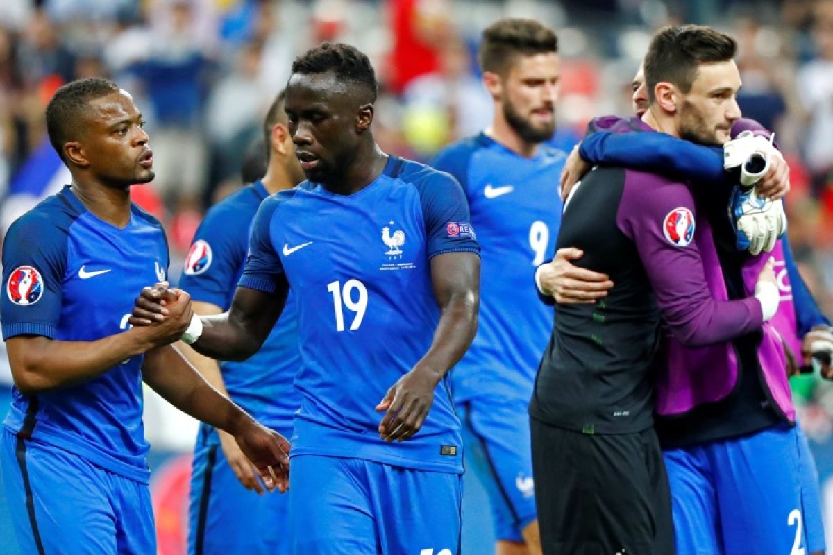 Prancis menang 3-1 atas Italia