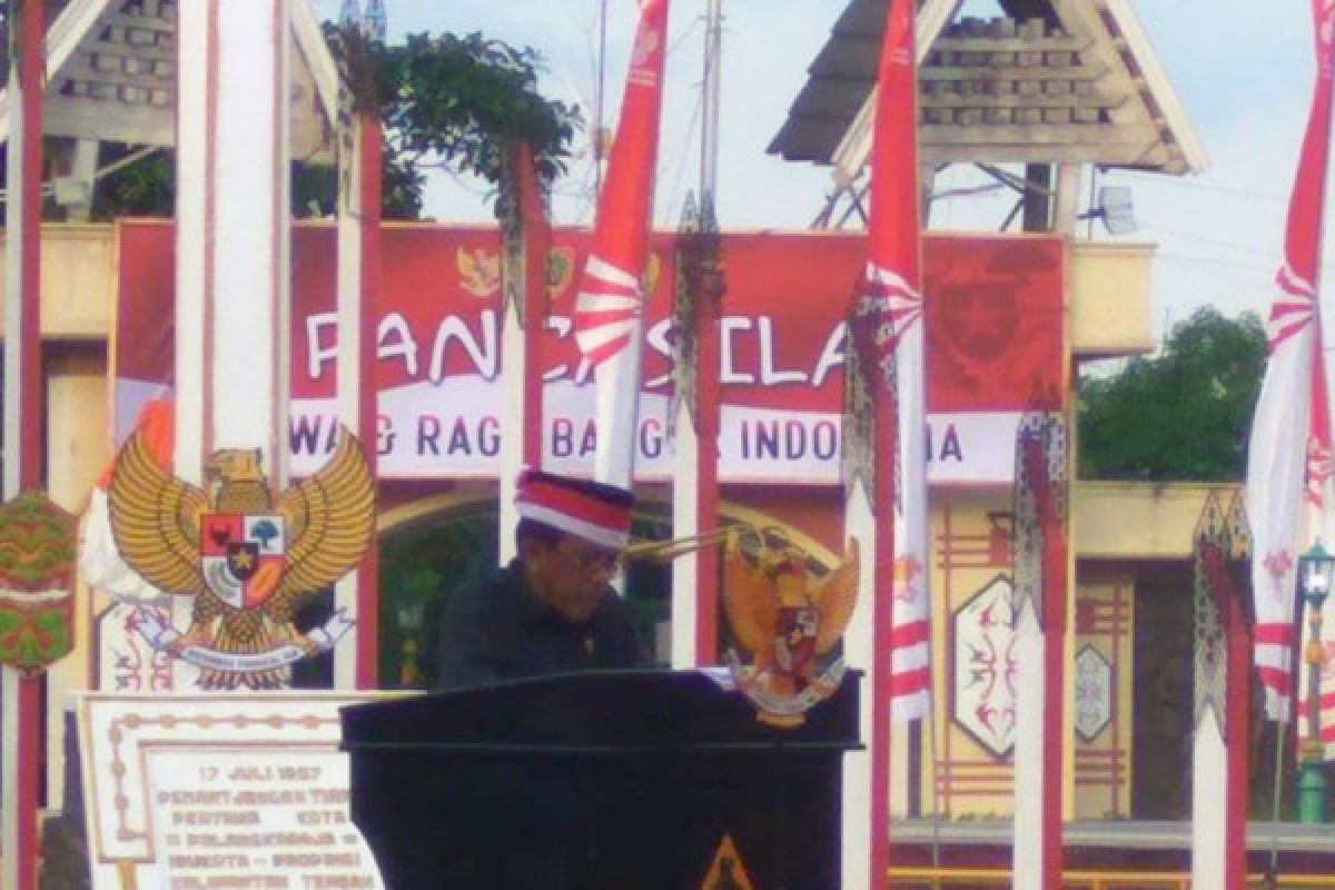 DPRD ajak seluruh warga Kalteng aktualisasikan nilai-nilai Pancasila