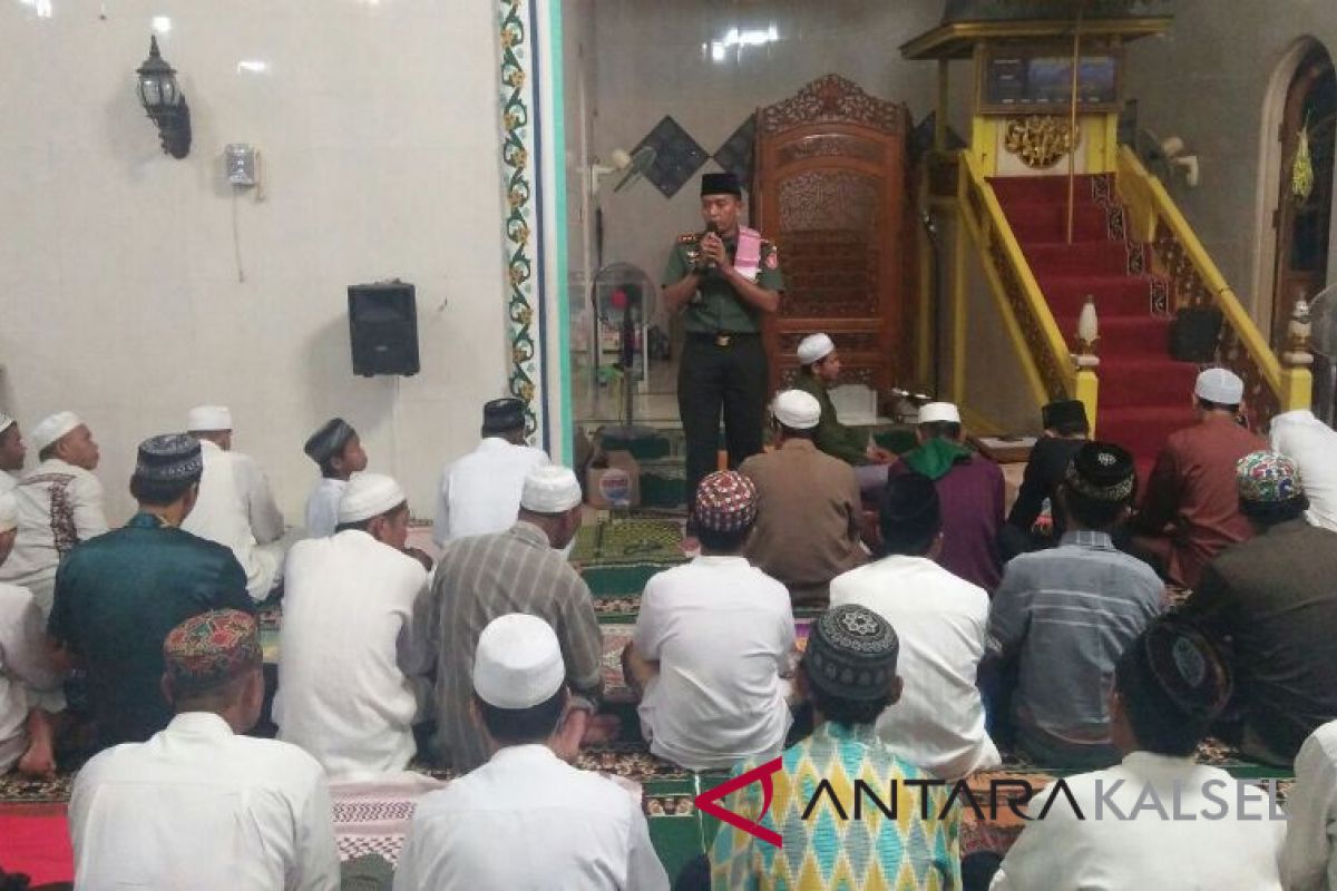 Muliakan Ramadhan Dandim Kandangan Berikan Pesan Menyejukkan