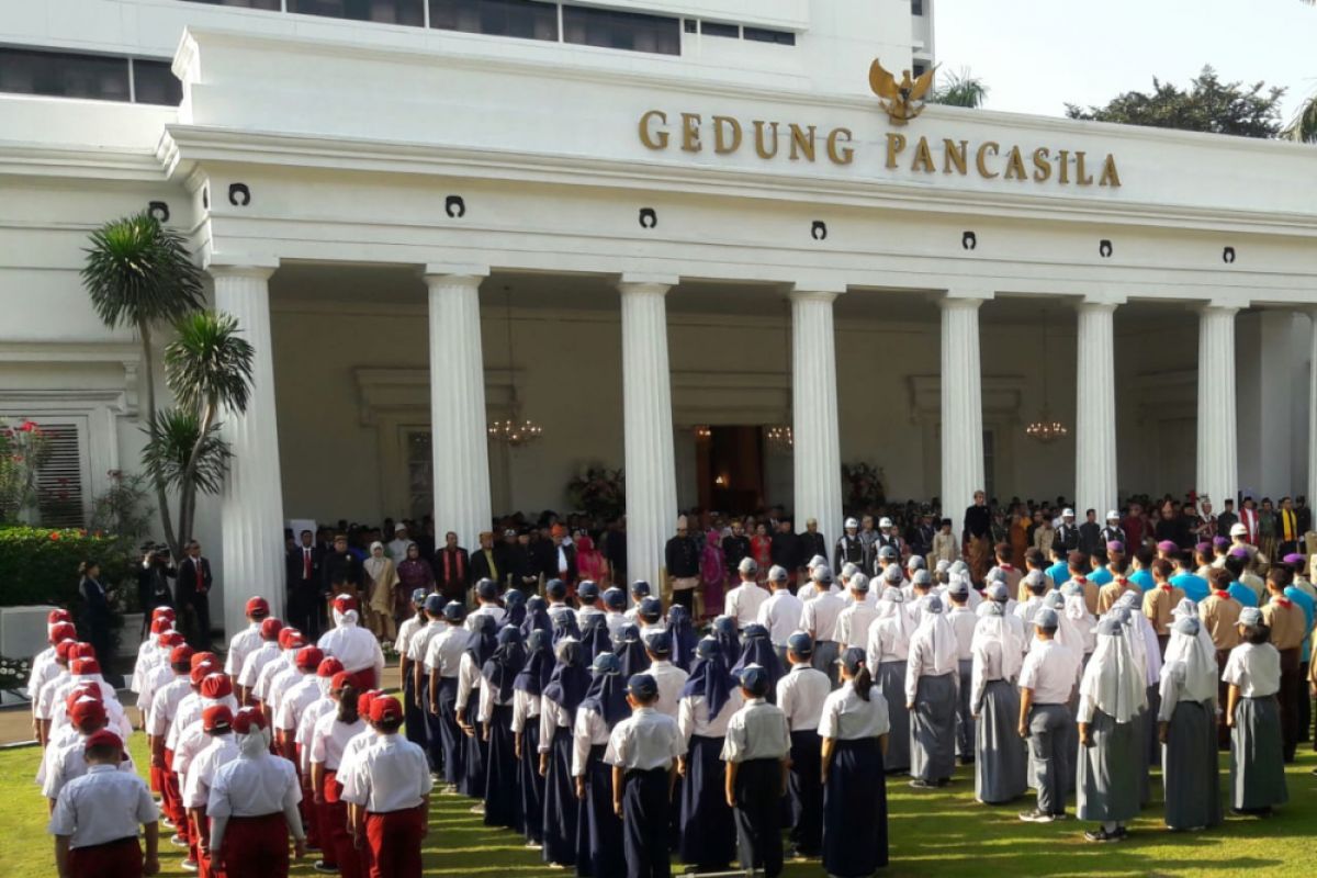 President attends Pancasila day commemoration