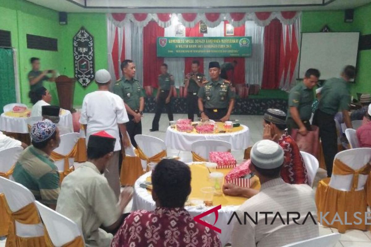 Buka puasa bersama tingkatkan soliditas TNI dengan masyarakat