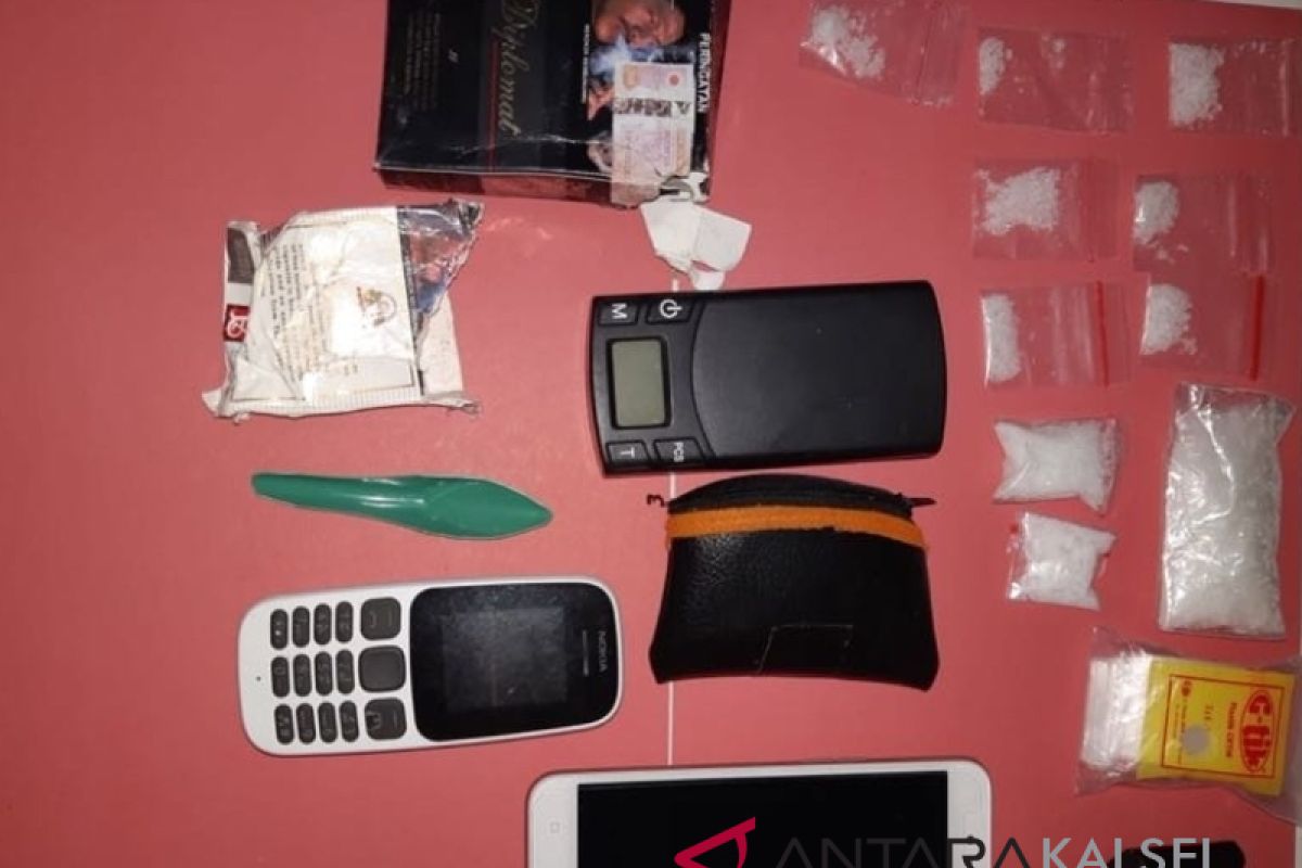 Pemilik  Sabu-sabu 27,7 gram diringkus Polisi