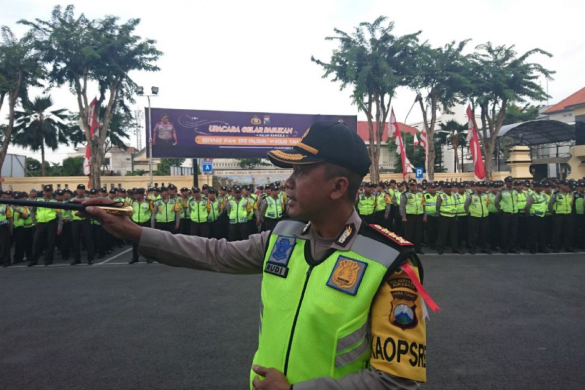 Polrestabes Surabaya Siap Amankan Kongres 