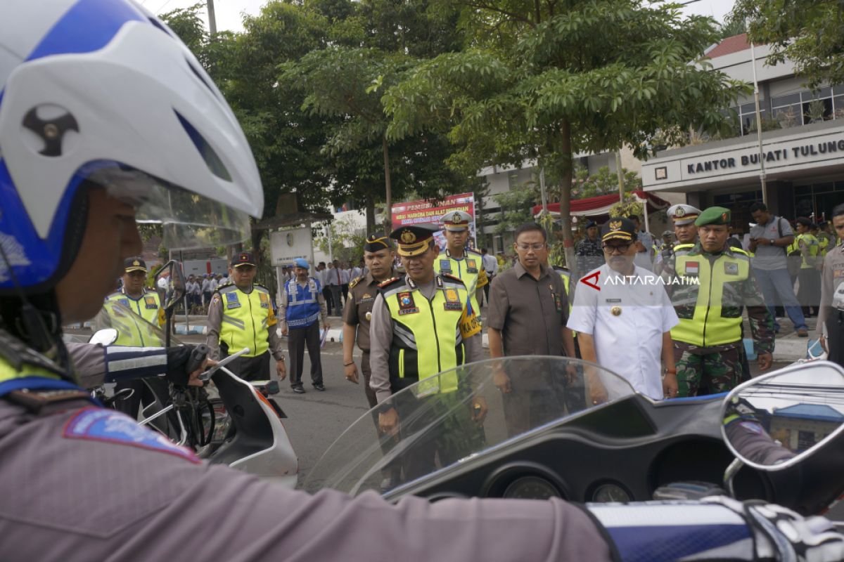 Pemkab Tulungagung Gelar Apel Gabungan Pengamanan Lebaran