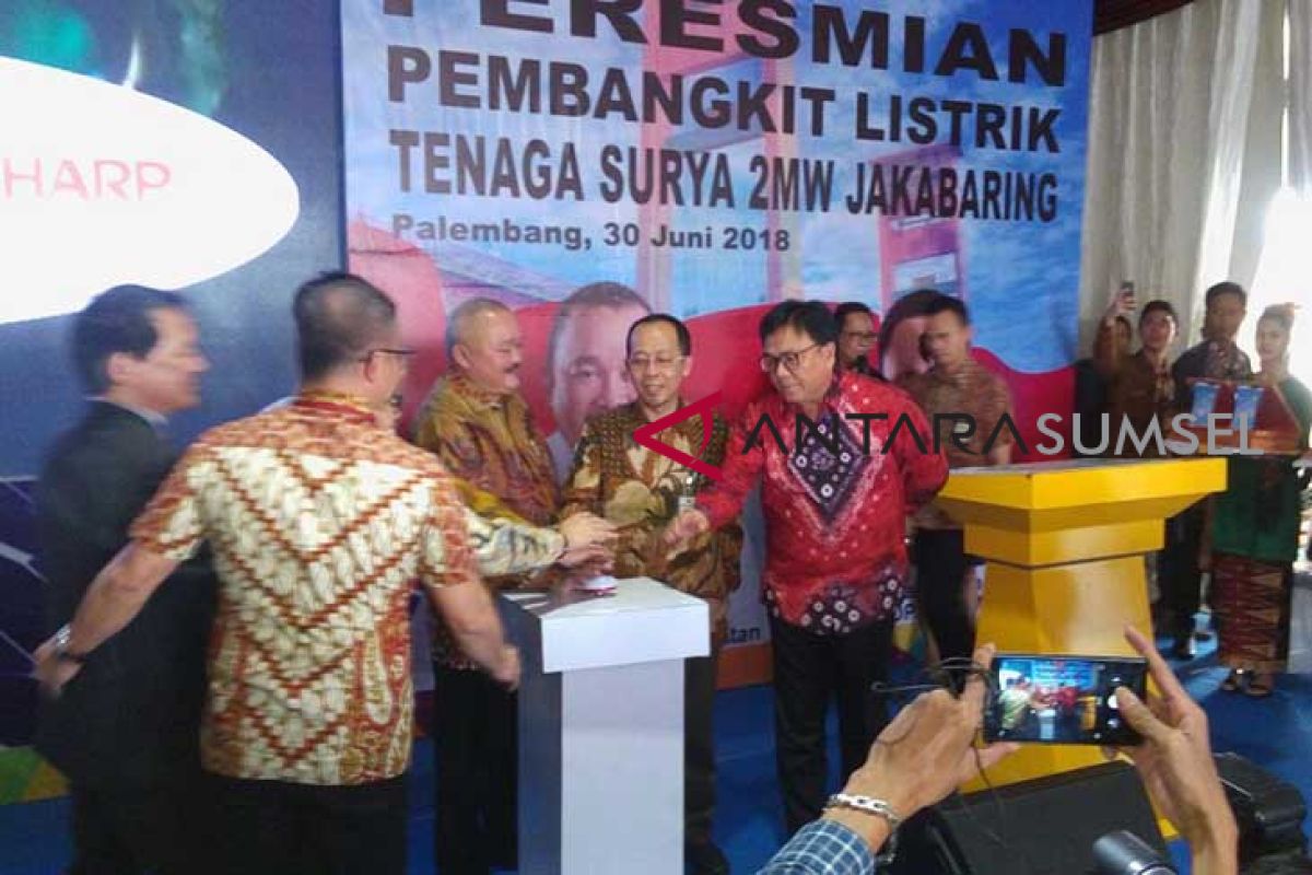 PLTS Jakabaring Palembang terbesar di Sumatera