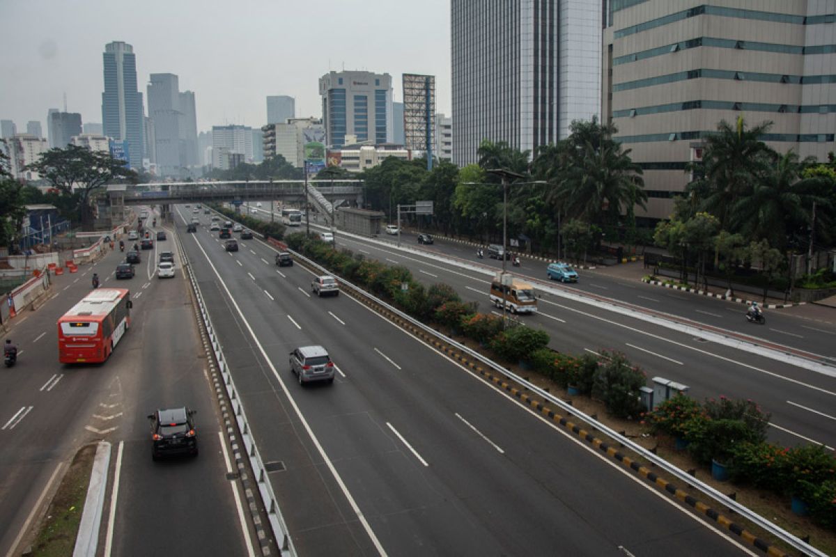 Lalu lintas H+3 Lebaran Jakarta lancar