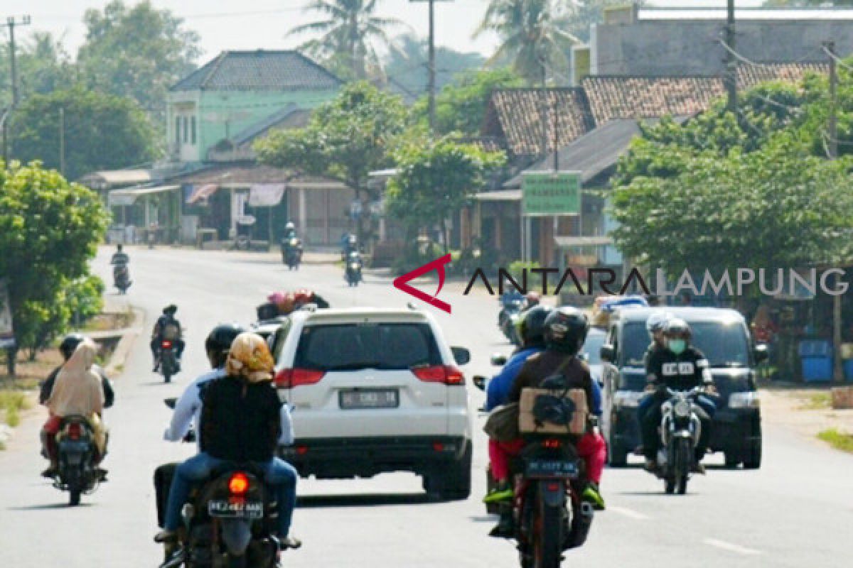 Arus balik di Jalinpantim Lampung Timur mulai berlangsung