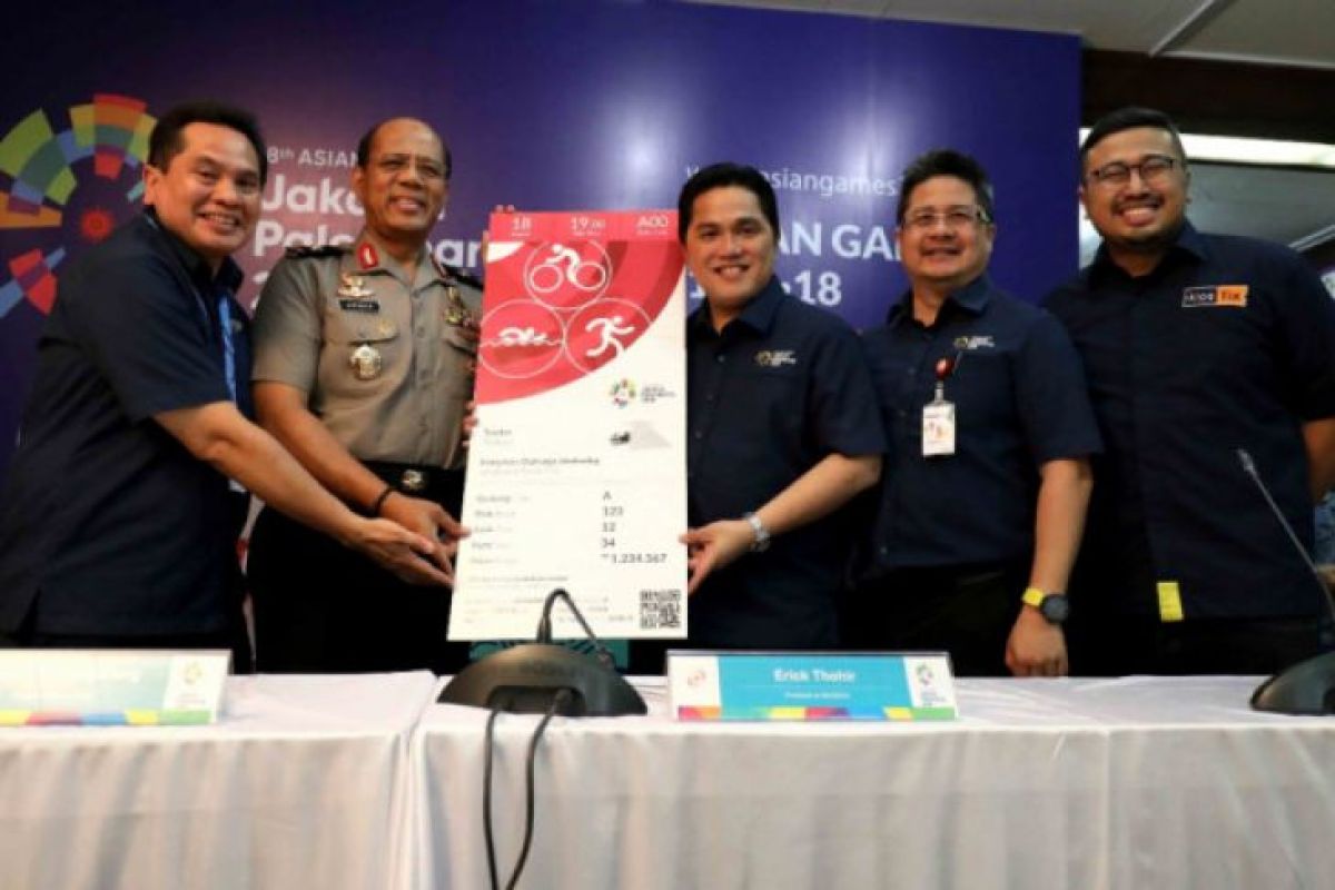 Beli tiket Asian Games 2018 harus pakai kartu identitas