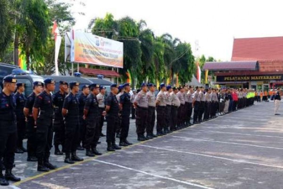 Back Up Polres Jajaran, Polda Riau Kirim 891 Personel Amankan Pilkada