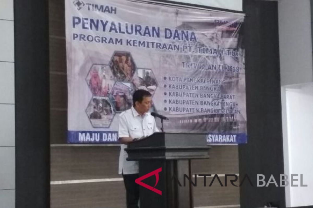 PT Timah salurkan Rp8,599 miliar bantu mitra binaan