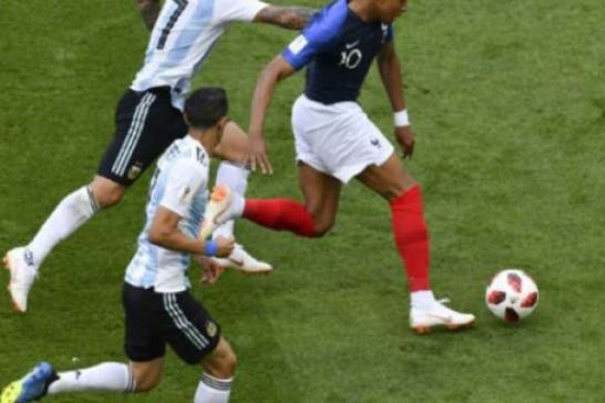 Bermain Sengit, Mbappe Bawa Perancis ke Perempatfinal Kalahkan Argentina 4-3