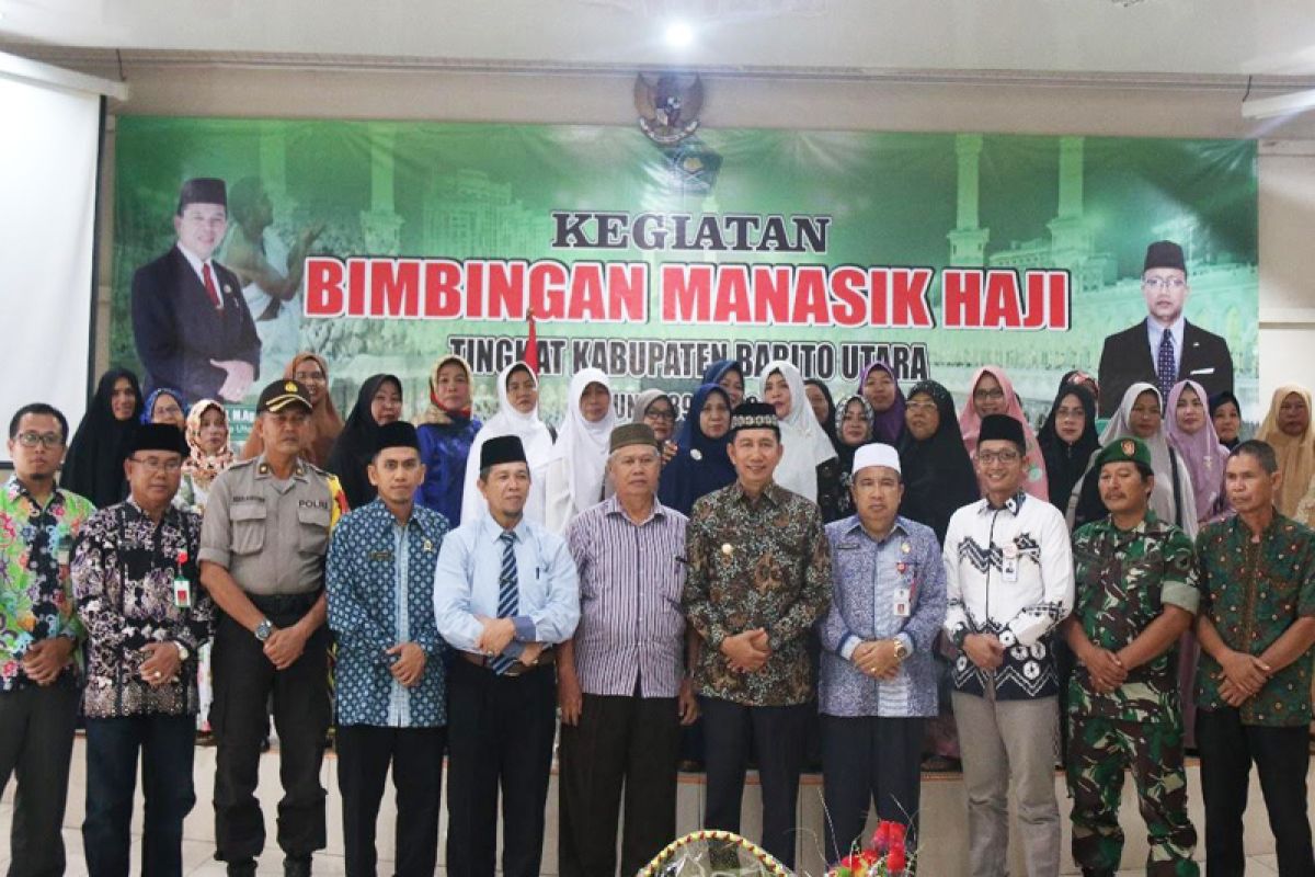 169 calon haji Barito Utara ikuti bimbingan manasik haji