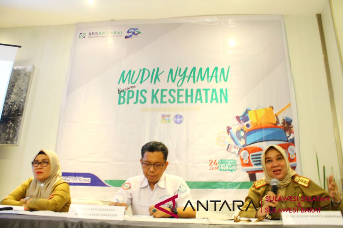 BPJS Kesehatan Cabang Makassar jamin pemudik dilayani