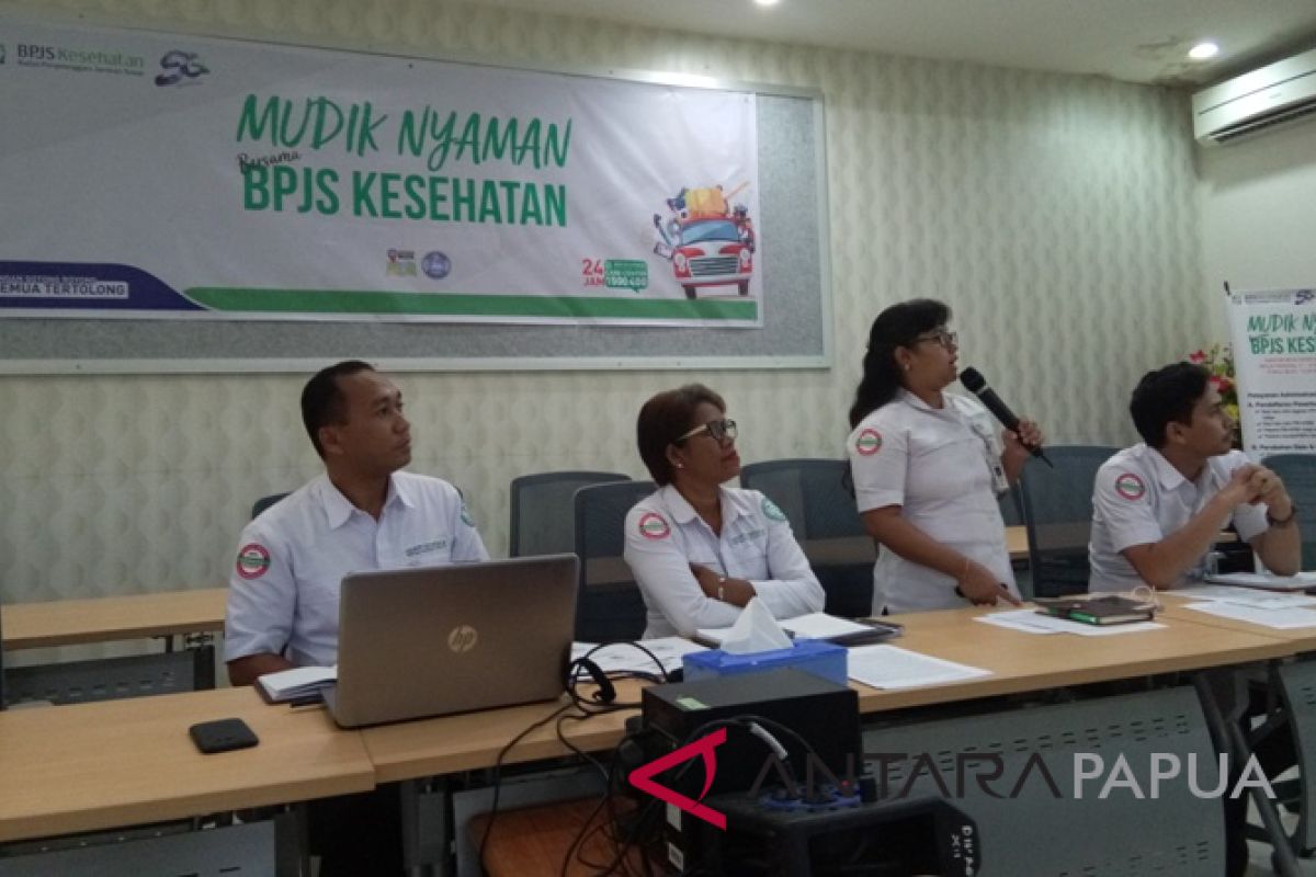 BPJS Kesehatan Jayapura jamin kenyamanan pelayanan pemudik Lebaran