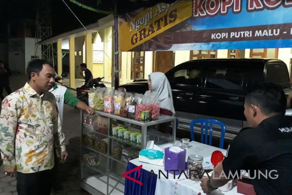 30 Kg kopi "Putri Malu" terjual saat mudik