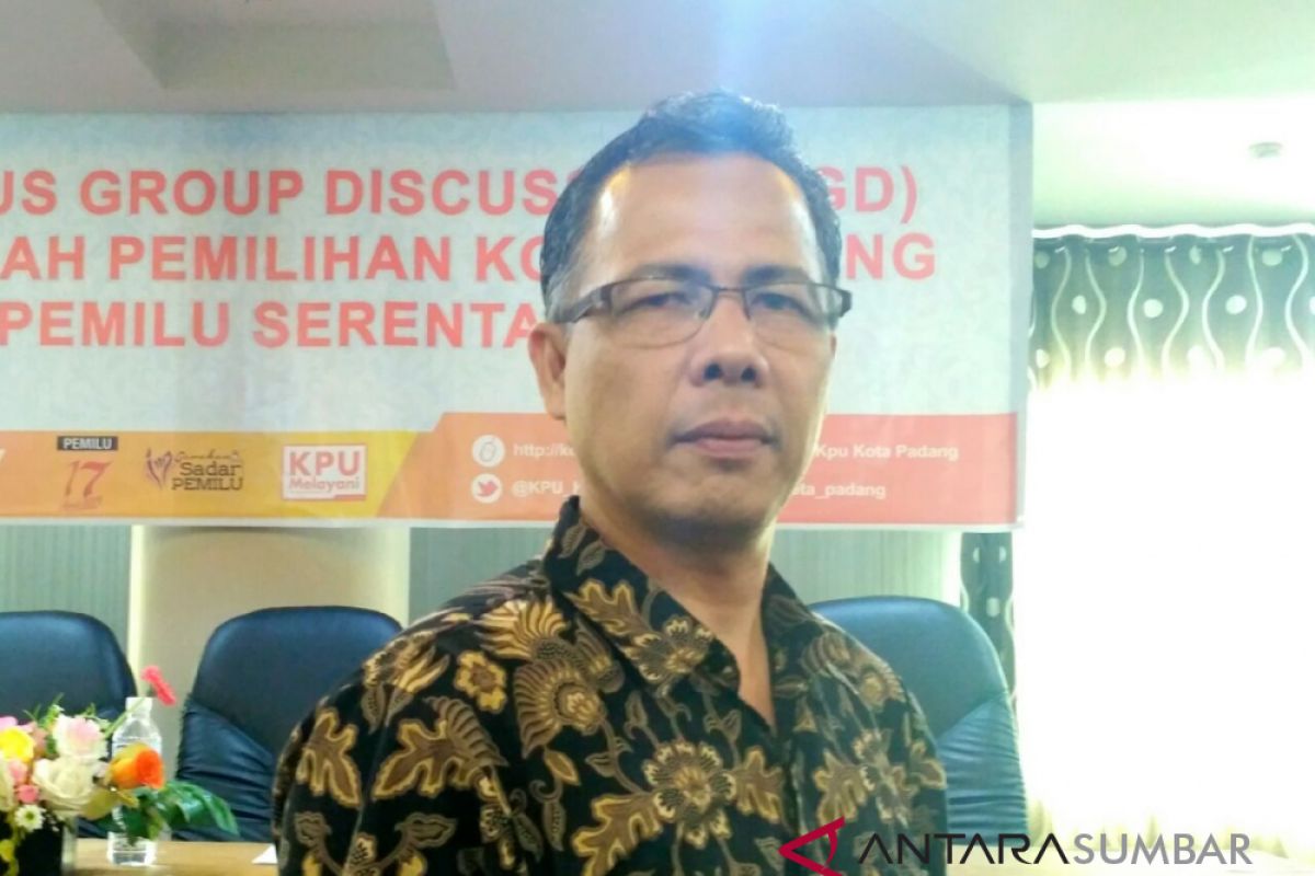 KPU Padang pastikan rekapitulasi suara di tingkat PPS selesai hari ini