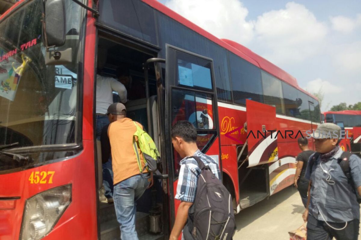 Damri Palembang gelar mudik gratis rute Palembang - Muara Enim