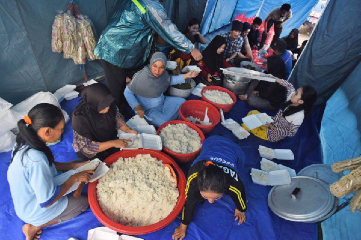Dapur umum dipindah antisipasi peningkatan status Anak Krakatau
