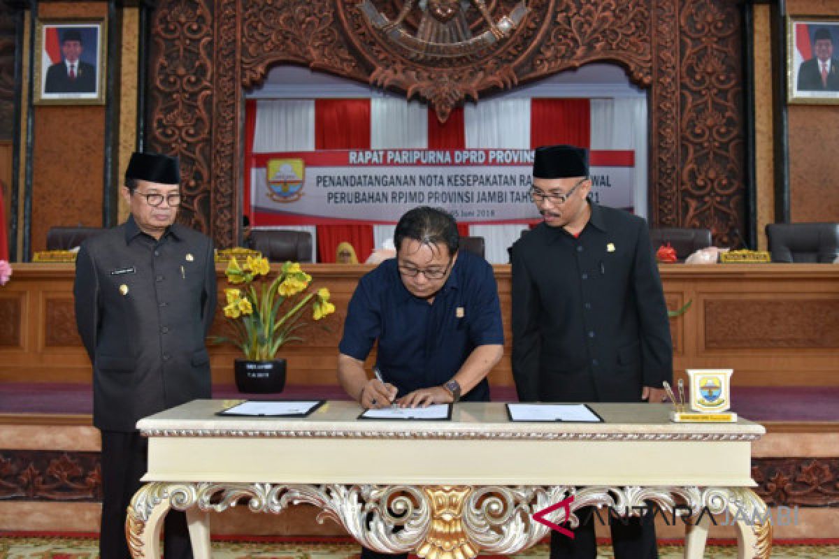 DPRD sampaikan hasil pembahasan rancangan awal RPJMD