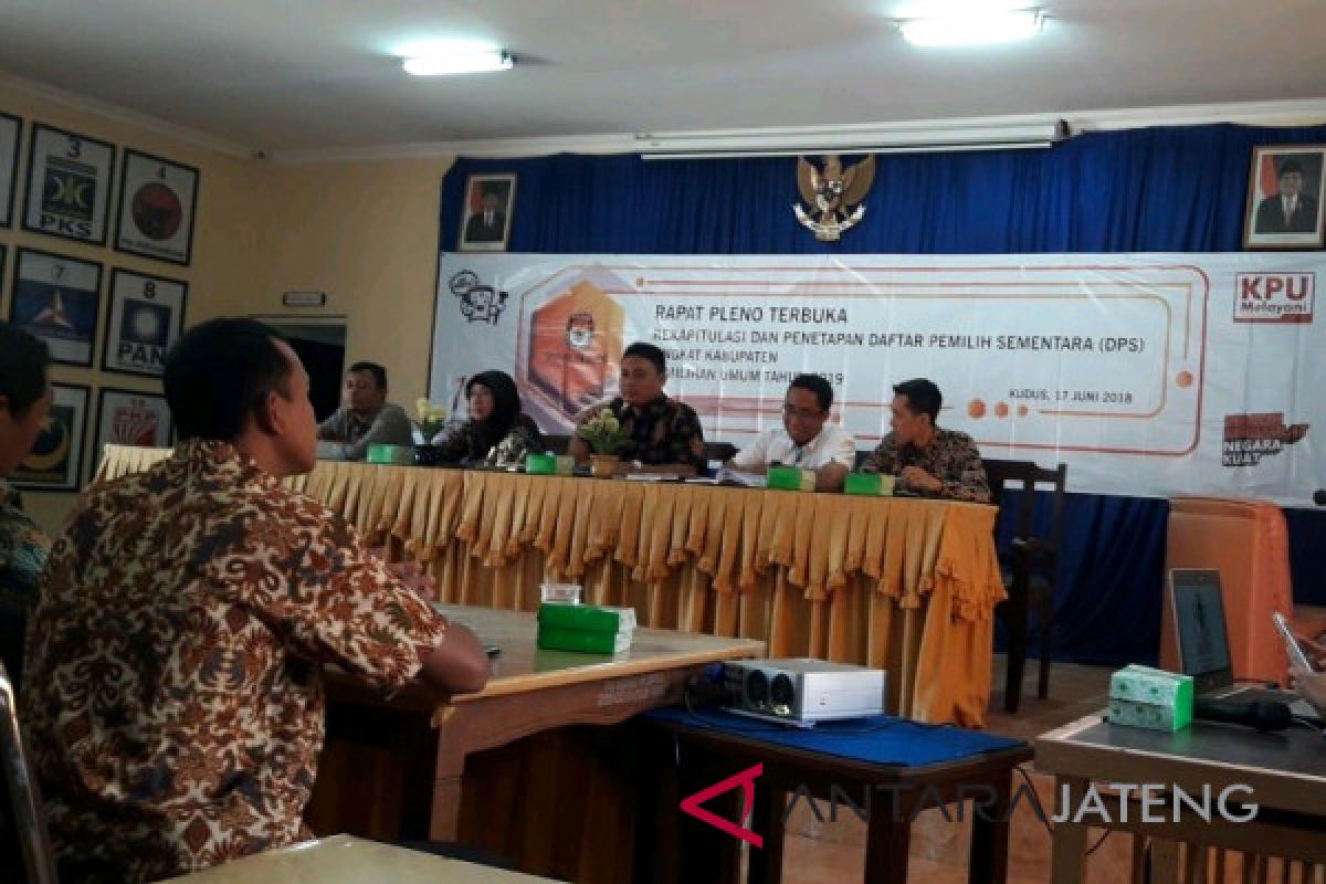 622.540 pemilih sementara Pemilu 2019 di Kudus