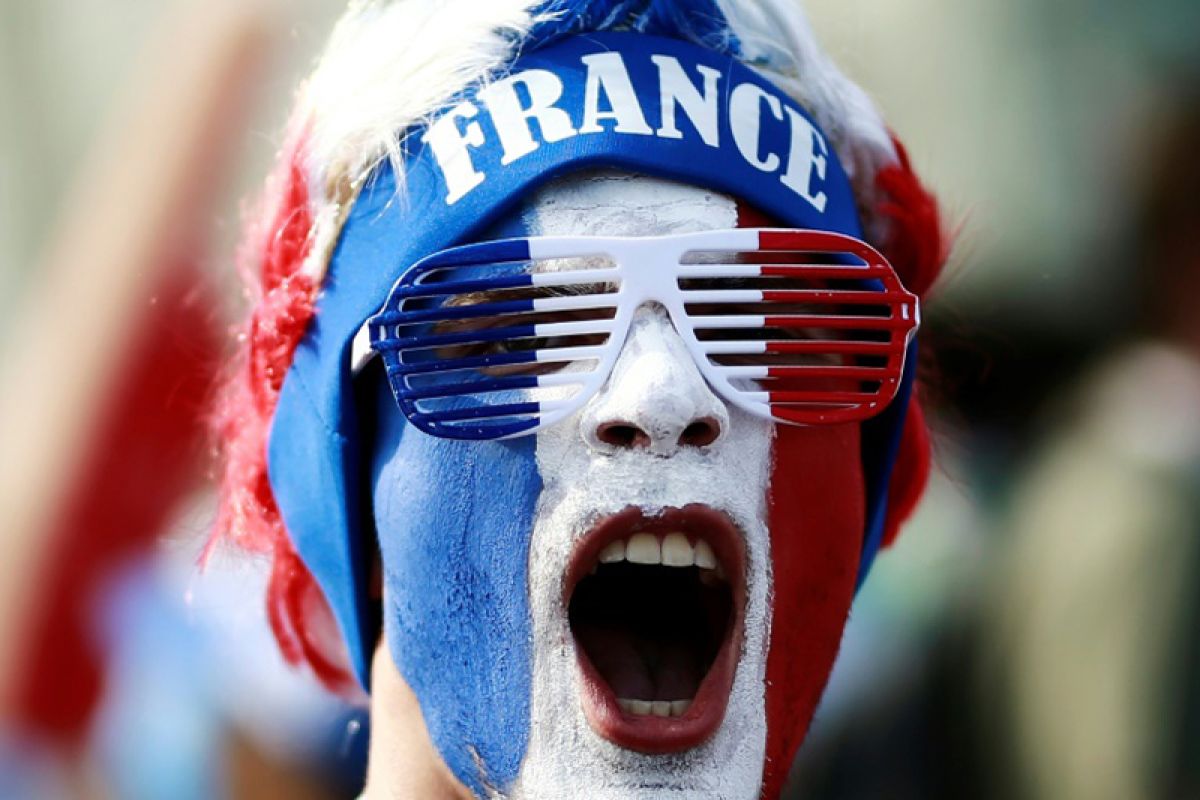 Prancis singkirkan Argentina dalam galeri foto Piala Dunia