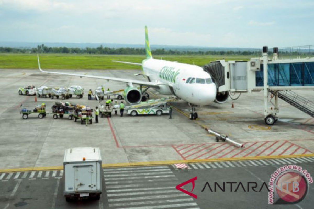 Puncak arus balik Bandara Lombok 167.920 orang