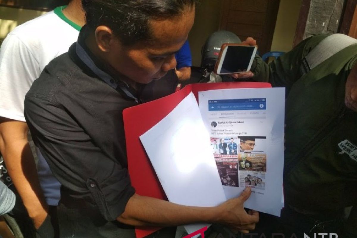 Zul-Rohmi adukan fitnah berbau SARA ke Bawaslu NTB