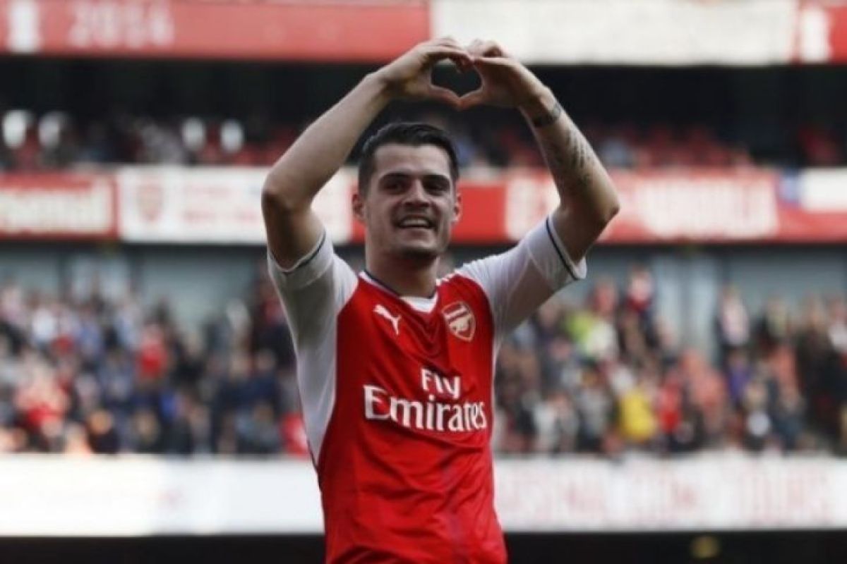 Emery bersikeras jadikan Xhaka kapten Arsenal