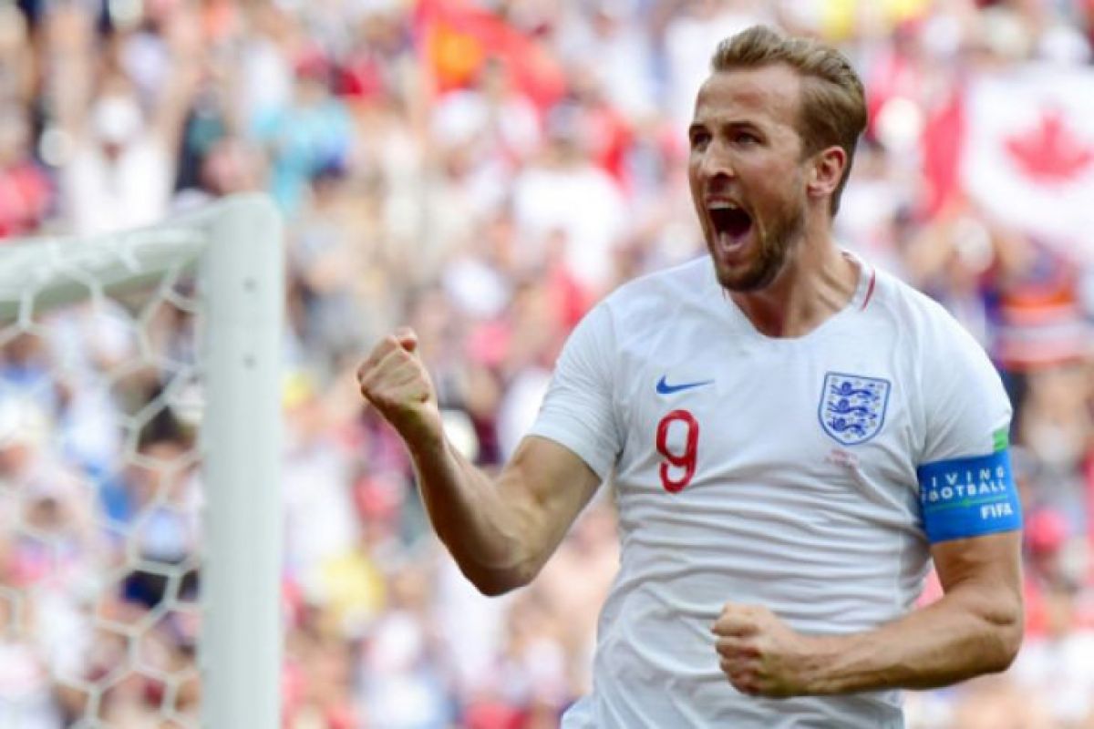 Dua gol Kane antar Inggris kalahkan Tunisia