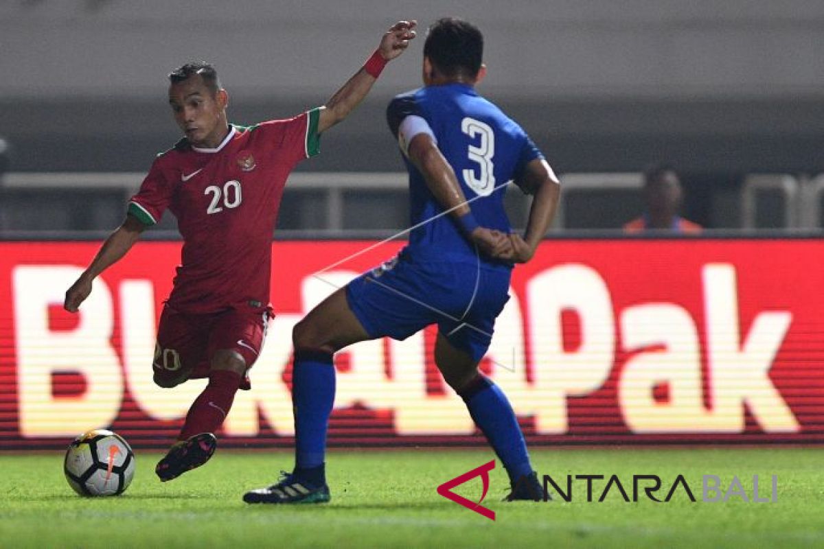 Timnas U-23 Indonesia diimbangi Thailand 0-0