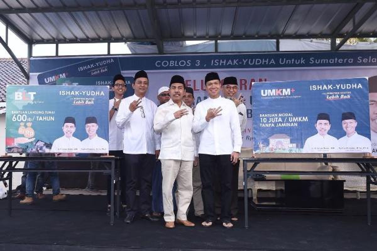 Ulama doakan Ishak-Yudha pimpin Sumsel