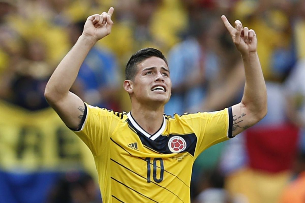 Pelatih Kolombia Prihatin Cedera James Rodriguez