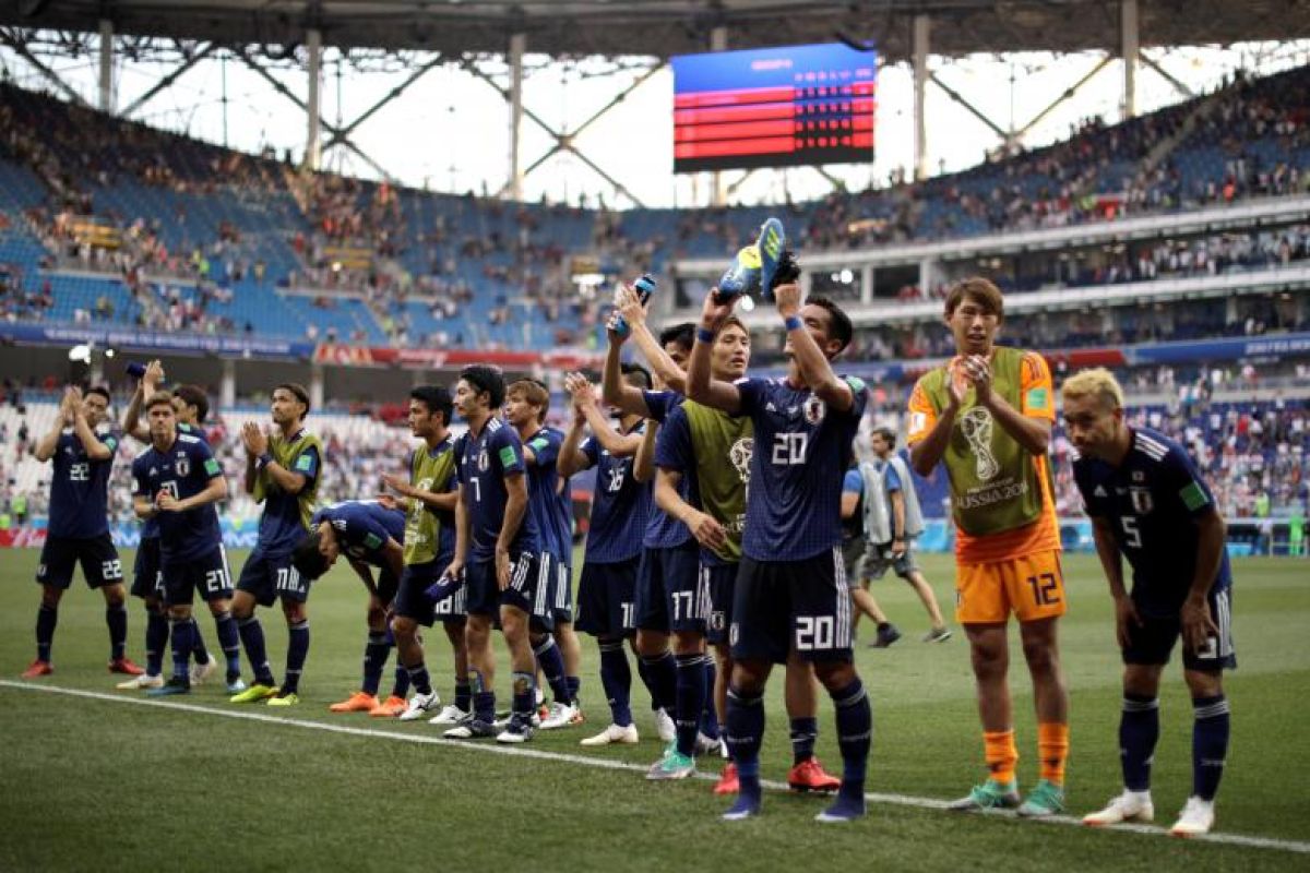 Piala Dunia 2018 - Jepang ke 16 besar meski dikalahkan Polandia 0-1